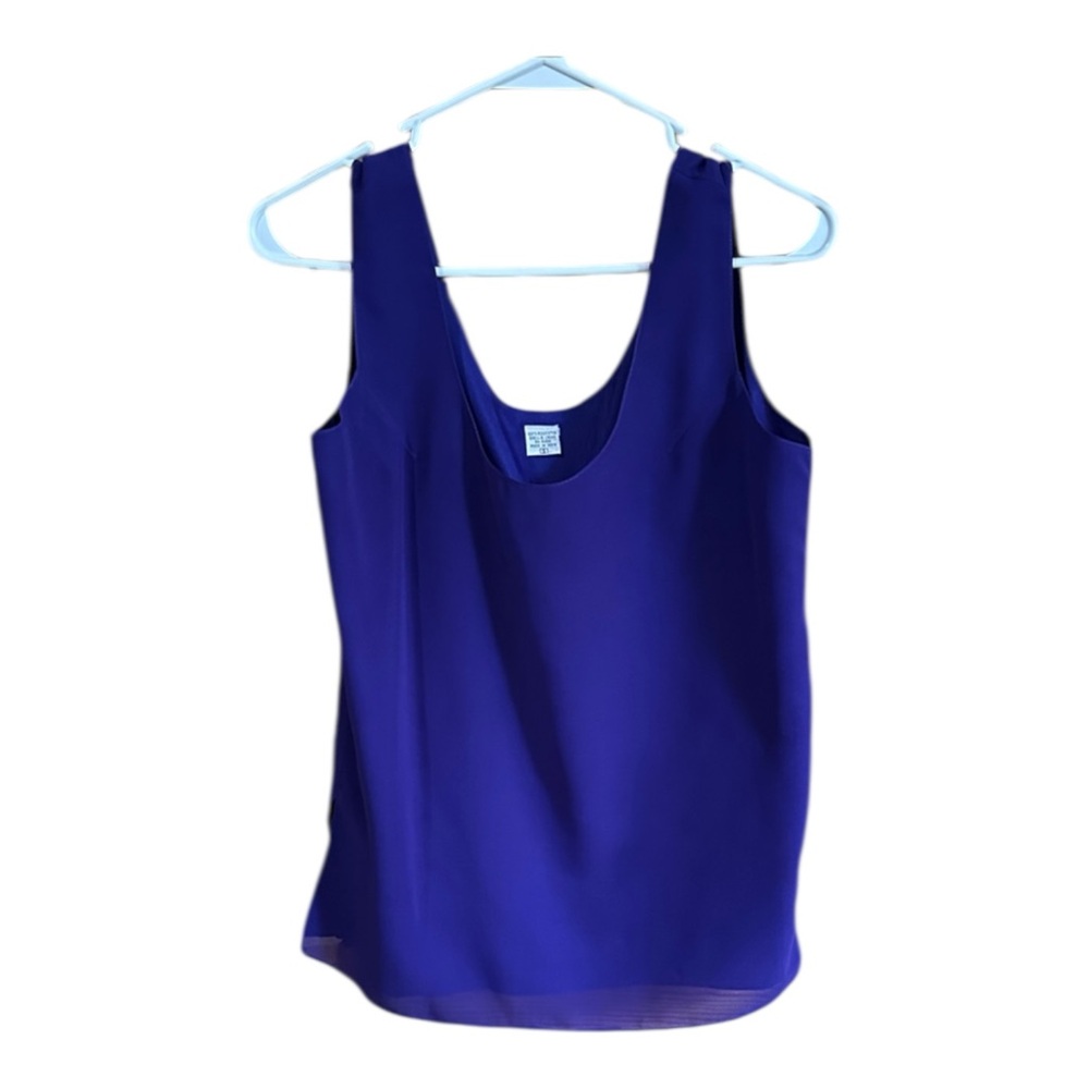 Royal Purple Sleeveless Tank Top
